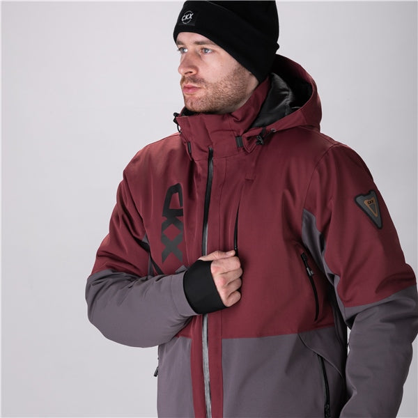 CKX-JACKET ALASKA MEN TAWNY/GY 3XL M26-03-TNY/GRY 3XL