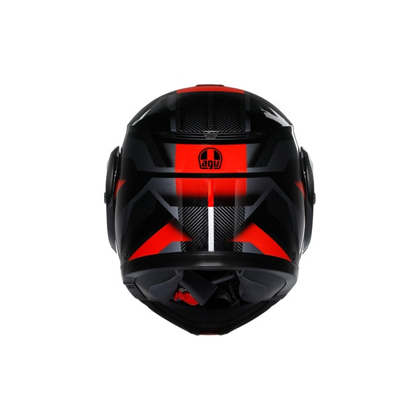 AGV-HELM S-MODULAR LEDRO BK/RD 2XL 2118296001-015-XXL 8051019895486
