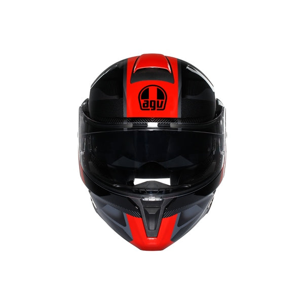 AGV-HELM S-MODULAR LEDRO BK/RD 2XL 2118296001-015-XXL 8051019895486