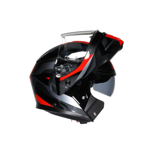 AGV-HELM S-MODULAR LEDRO BK/RD 2XL 2118296001-015-XXL 8051019895486