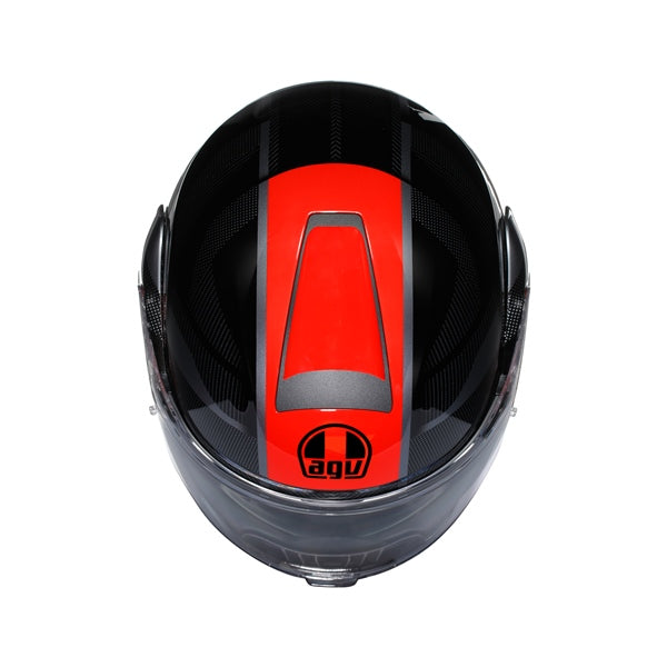 AGV-HELM S-MODULAR LEDRO BK/RD 2XL 2118296001-015-XXL 8051019895486