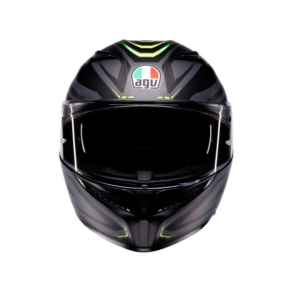 AGV-HELM K3 SYTH MAT BK/FLUO YE 2XL 2118381001-026-XXL 8000958376662