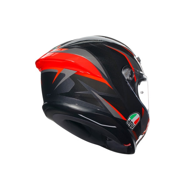 AGV-HELM K6 S SLASHCUT BK/GY/RD 2XL 2118395001-014-XXL 8051019607935