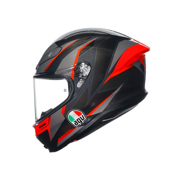 AGV-HELM K6 S SLASHCUT BK/GY/RD 2XL 2118395001-014-XXL 8051019607935