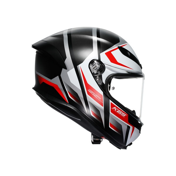 AGV-HELM K6 S KARVE MAT BK/WH/RD 2XL 2118395001-025-XXL 8051019909060