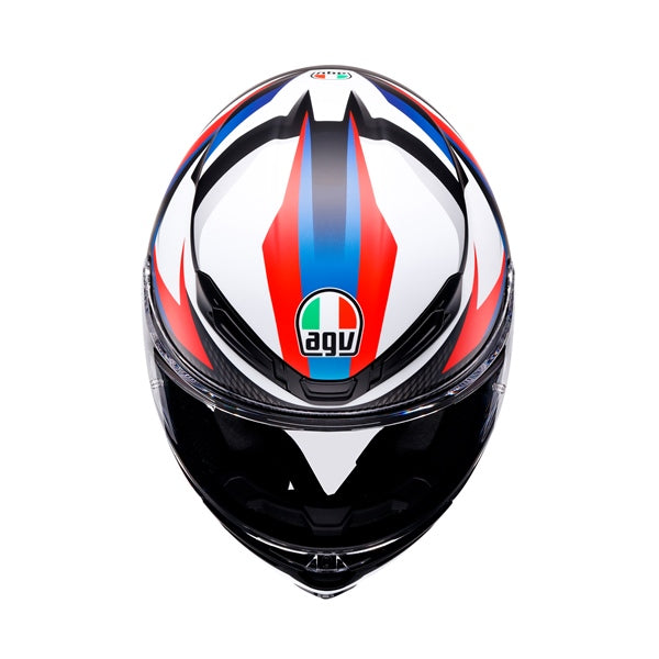 AGV-HELM K6 S TIMEWARP MAT BK/RD/BL 2XL 2118395015-028-XXL 8000958412186