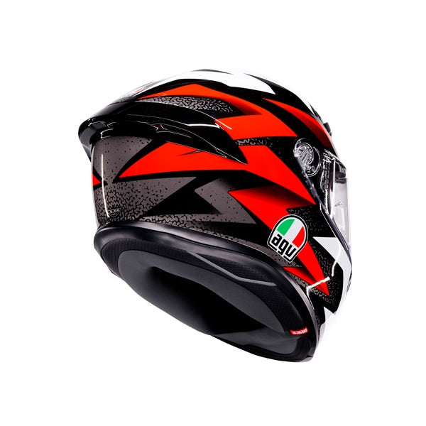 AGV-HELM K6 S BRAVEN BK/RD/WH 2XL 2118395015-029-XXL 8000958412247