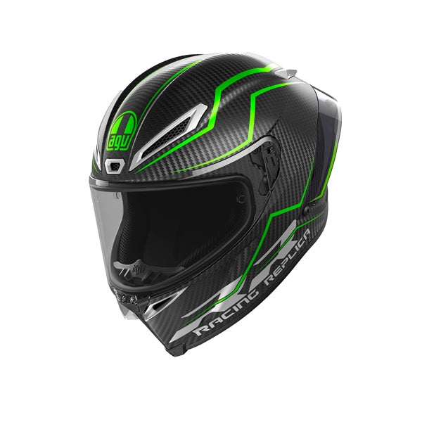 AGV-HELM PISTA GP RR PERF CARB/LIME 2XL 2118356002-018-XXL 8051019740649