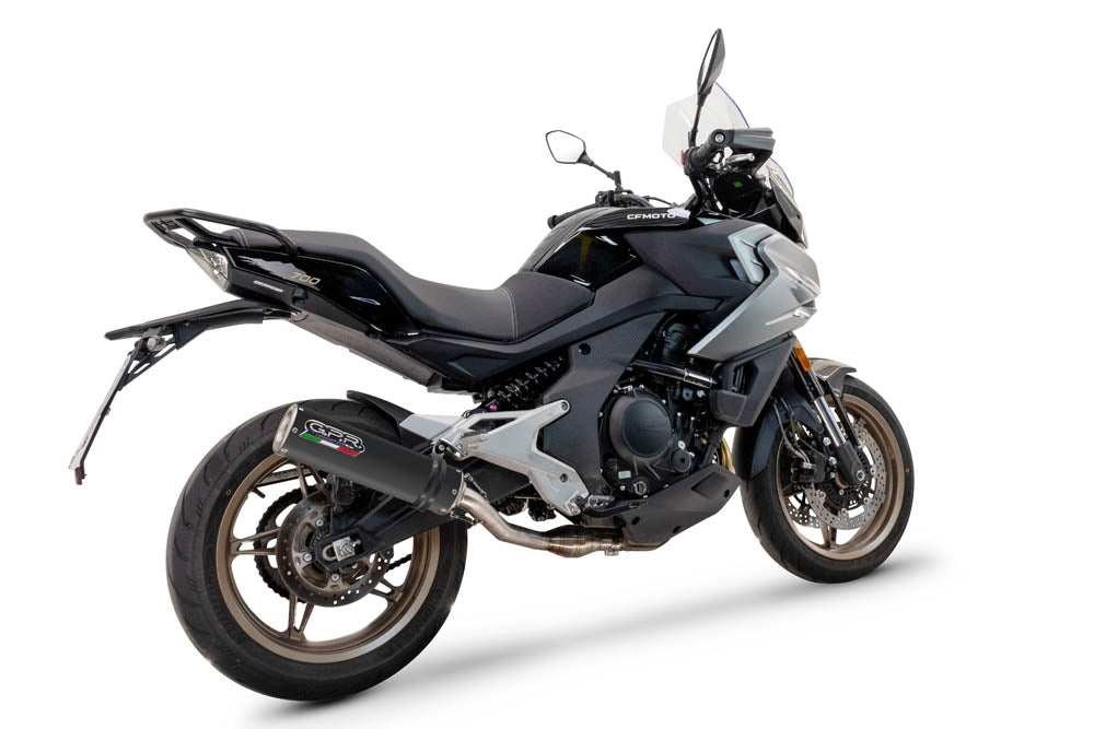 GPR-Exhaust---M3-Black-Titanium-RACING-Slip-on-for-700-MT-from-2023-to-2024-Link-Pipe