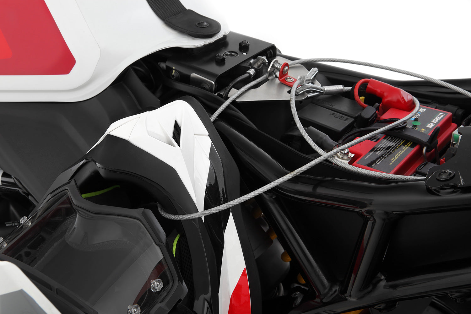 Wunderlich HELM-LOCK helmet anti-theft protection - Passion. Unlimited. ✔ Premium components ✔ Integrated design