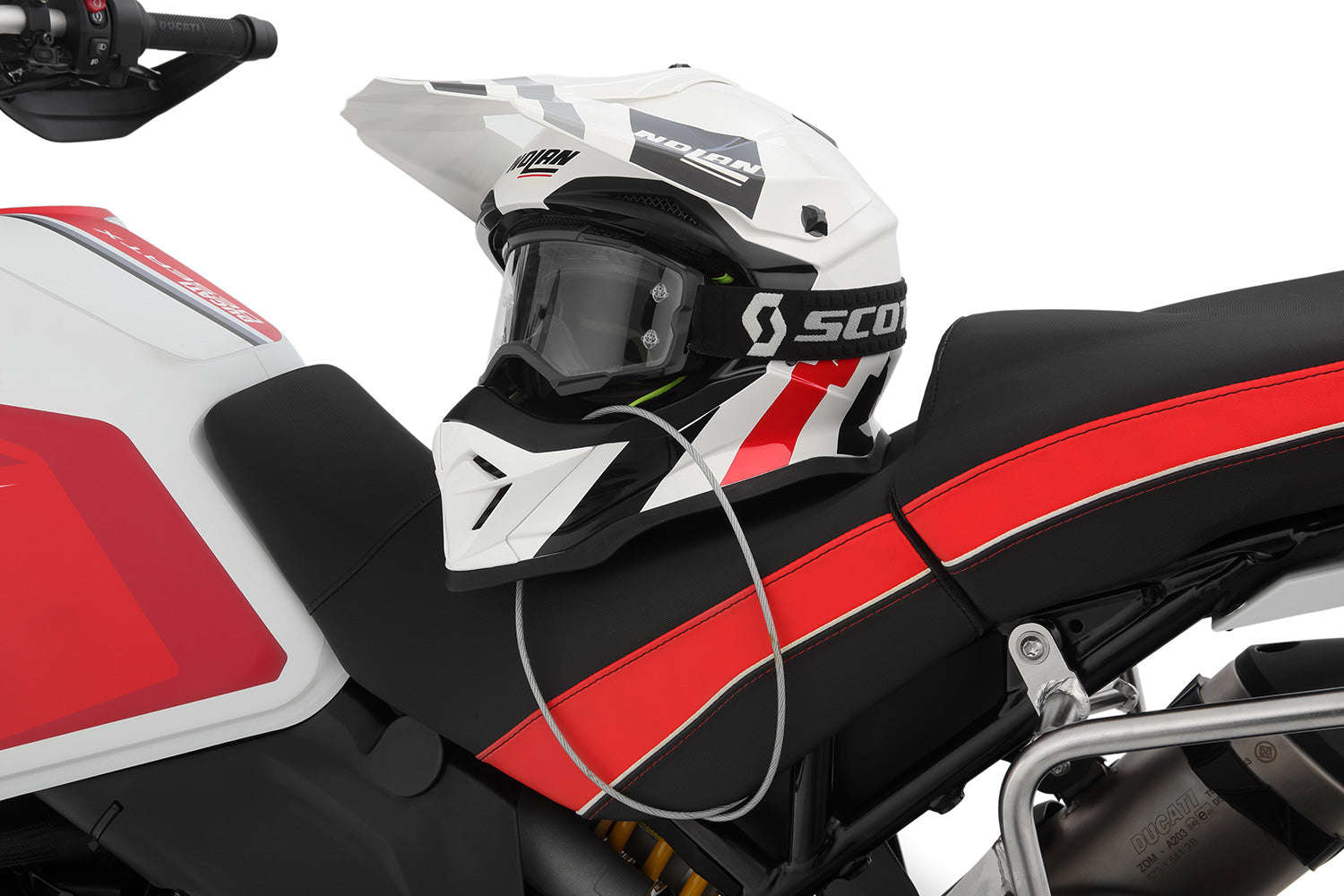 Wunderlich HELM-LOCK helmet anti-theft protection - Passion. Unlimited. ✔ Premium components ✔ Integrated design