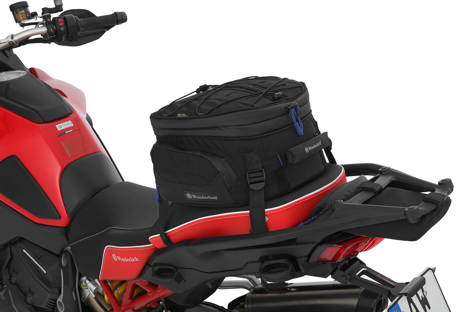 Multifunctional compact bag for the seat or luggage carrier