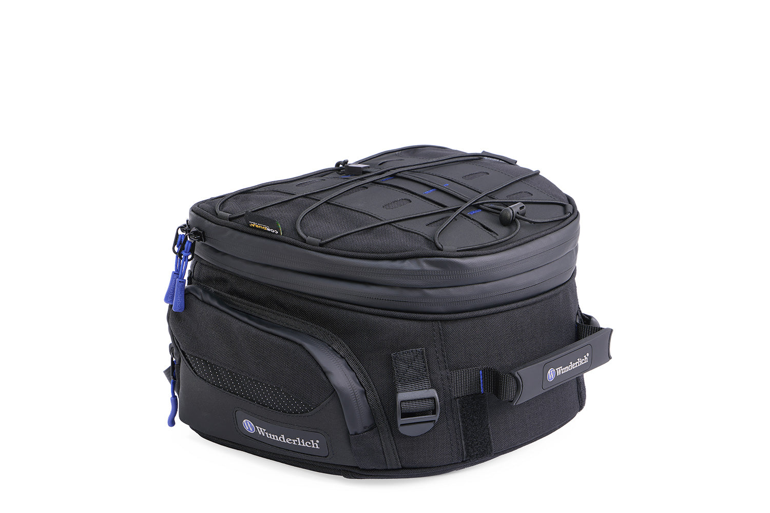 Multifunctional compact bag for the seat or luggage carrier