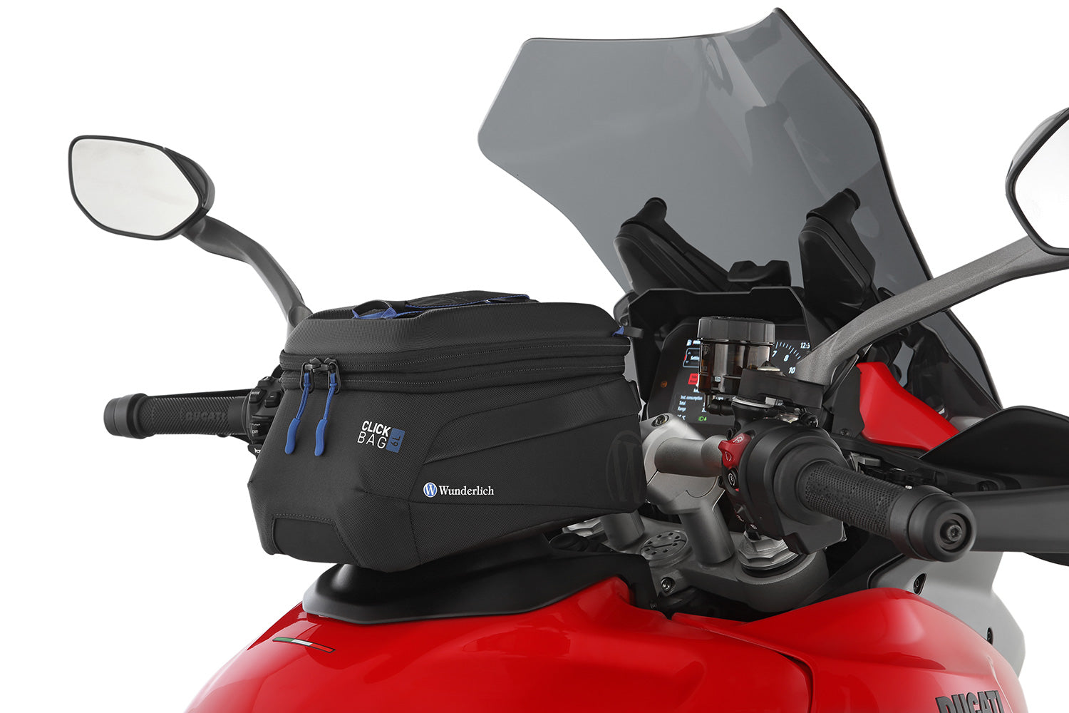 Wunderlich tank ring for tank bag CLICK BAG Multistrada V4 Rally - Passion. Unlimited. ✔ Premium components ✔ Integrated design ➜ Order now