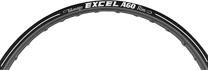 タカサゴ EXCEL A60 リム 19インチ BK 36ホール RKexcel - A60 & Takasago Wheels