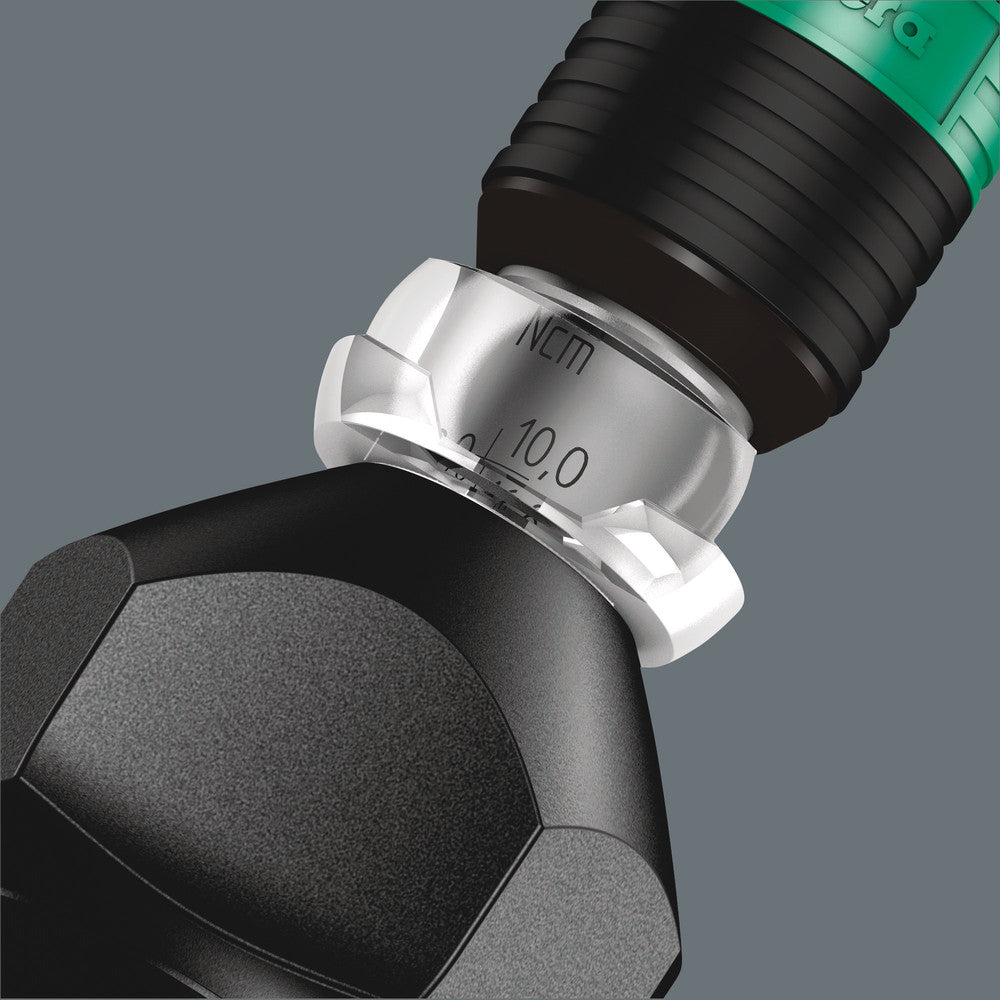 Wera Tools - Series 7400 Kraftform adjustable torque screwdrivers (2.5-29.0 in. lbs.) with Rapidaptor quick-release chuck