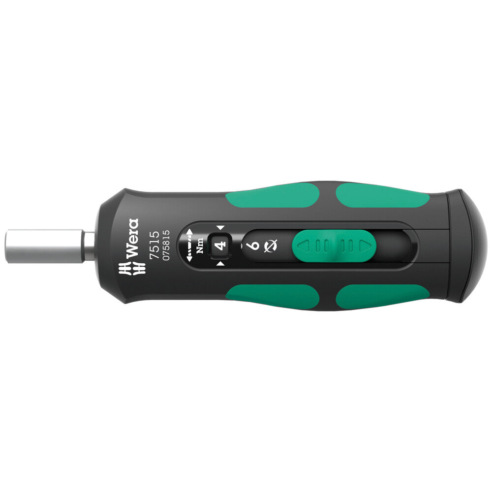 Wera Tools - 7515 Kraftform Safe-Torque Speed Torque screwdriver, 2-6
