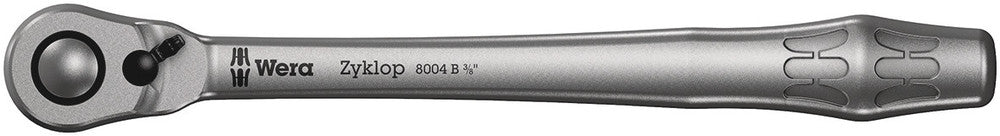 Wera Tools - 8004 B Zyklop Metal Ratchet with switch lever and 3/8" drive