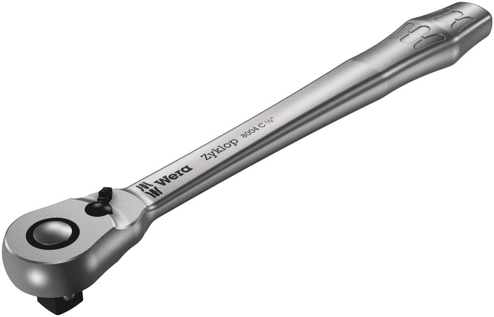 Wera Tools - 8004 C Zyklop Metal Ratchet with switch lever and 1/2" drive