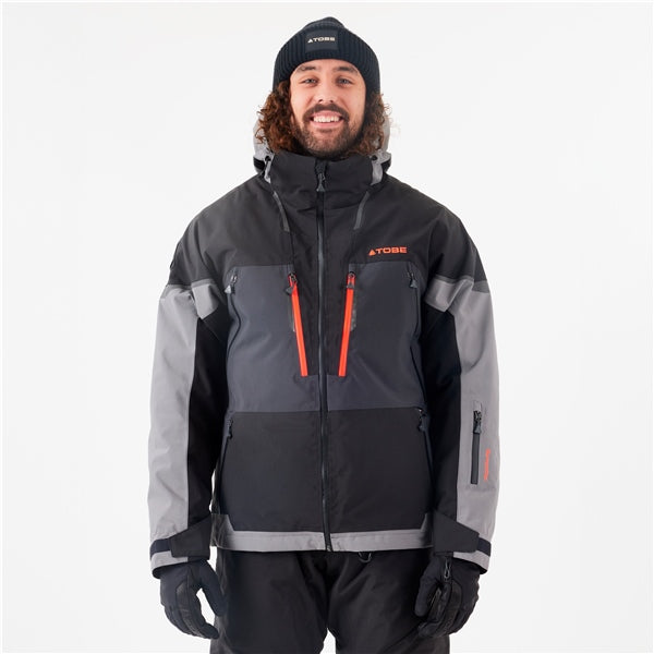Tobe-JACKET CONTEGO 3IN1 GUNMETAL 4XL TOBE 500424-006-009 847740075079