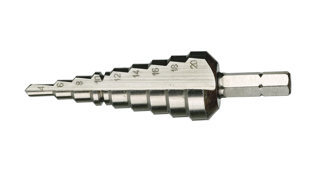 Wera Tools - 843 Stepped drill bits, 4-20 mm