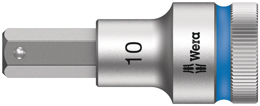 Wera Tools - 8740 C HF Zyklop bit socket with 1/2" drive with holding function