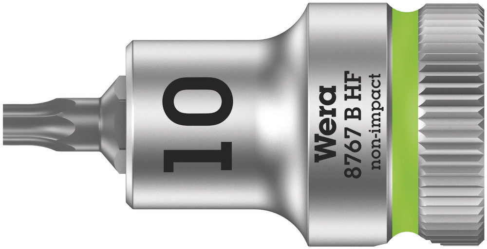 Wera Tools - 8767 B HF TORX® Zyklop bit socket with holding function, 3/8" drive