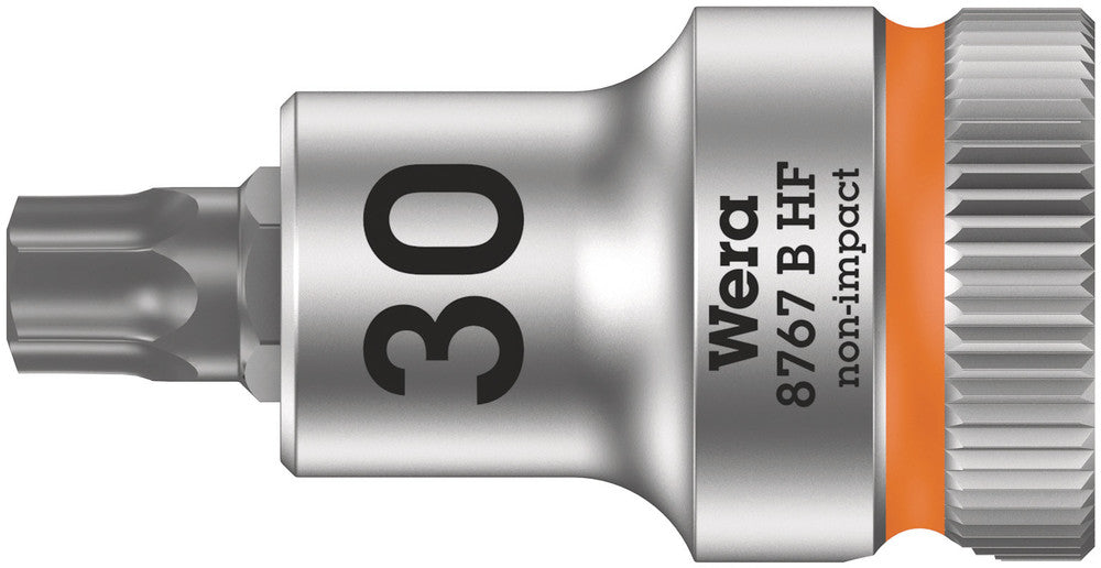 Wera Tools - 8767 B HF TORX® Zyklop bit socket with holding function, 3/8" drive