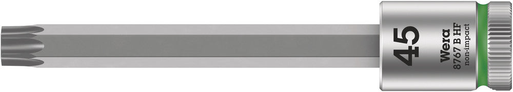 Wera Tools - 8767 B HF TORX® Zyklop bit socket with holding function, 3/8" drive