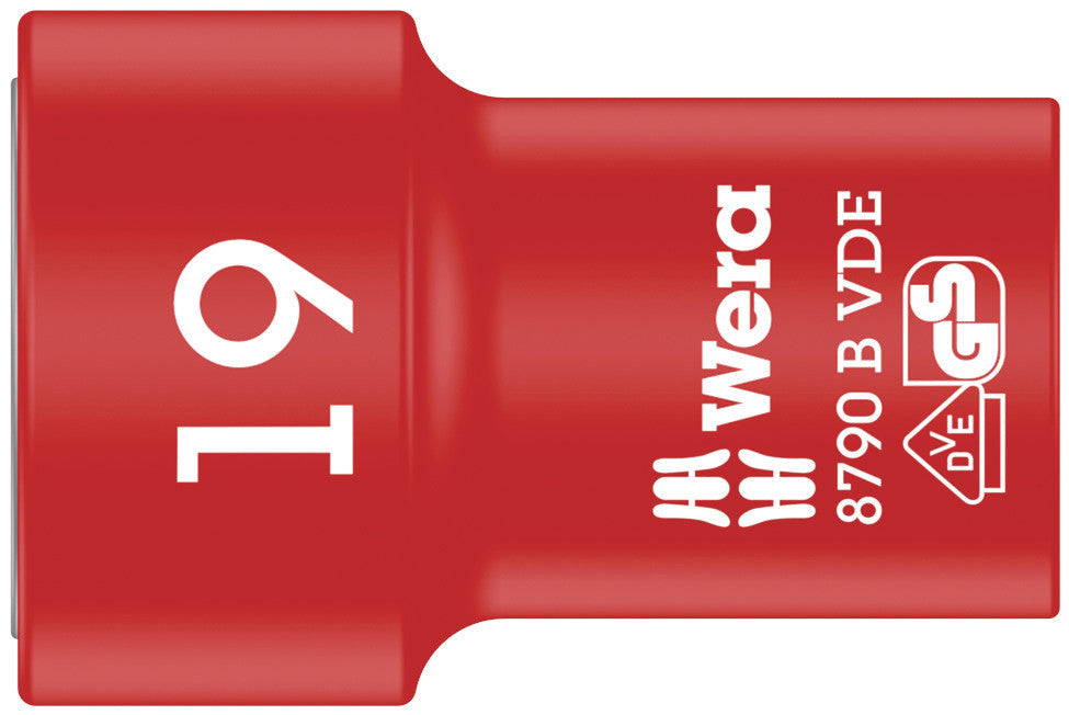 Wera Tools - 8790 B VDE Zyklop 3/8" socket, insulated
