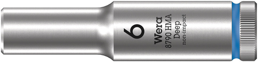 Wera Tools - 8790 HMA Deep 1/4" socket