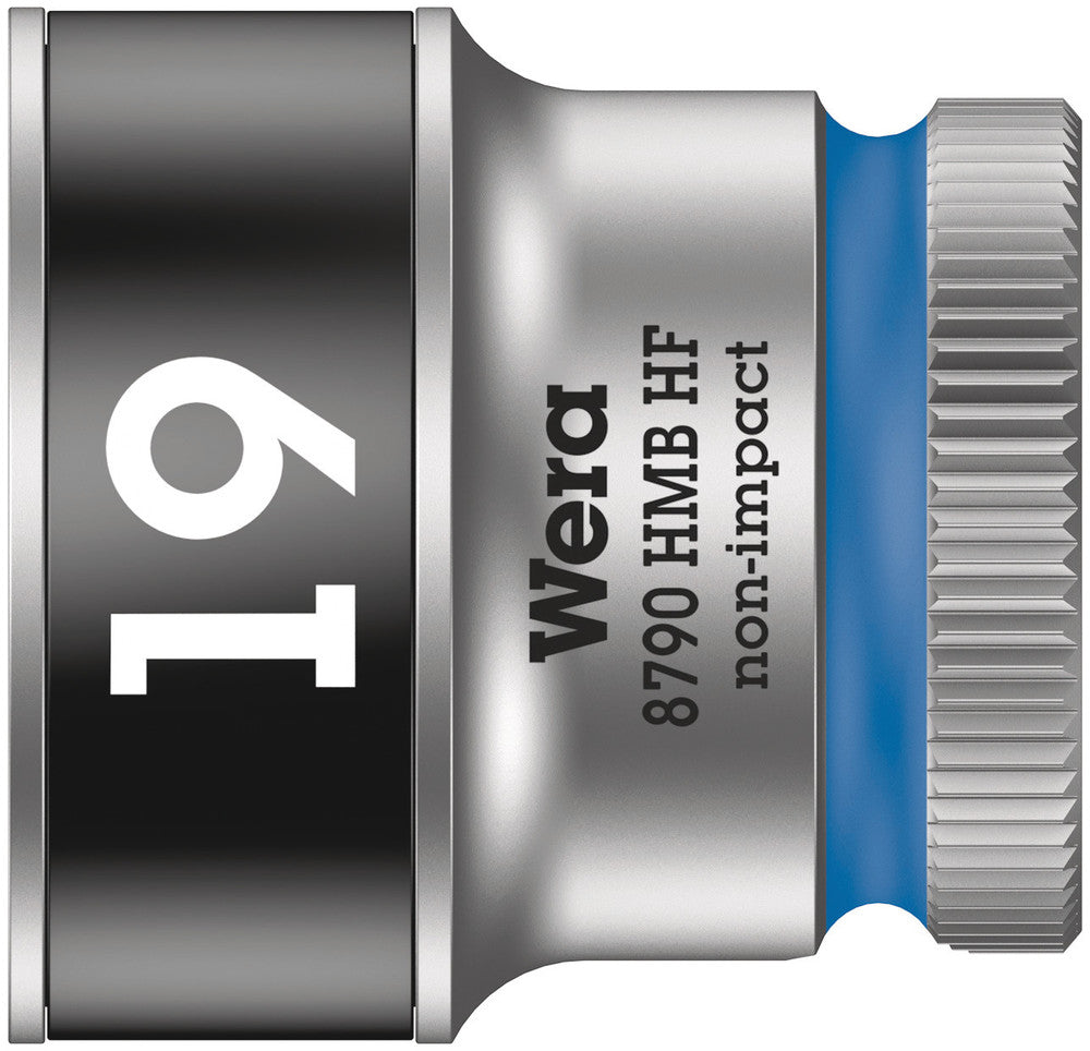 Wera Tools - 8790 HMB HF Zyklop socket with 3/8" drive with holding function