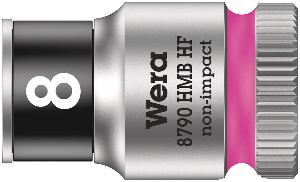 Wera Tools - 8790 HMB HF Zyklop socket with 3/8" drive with holding function