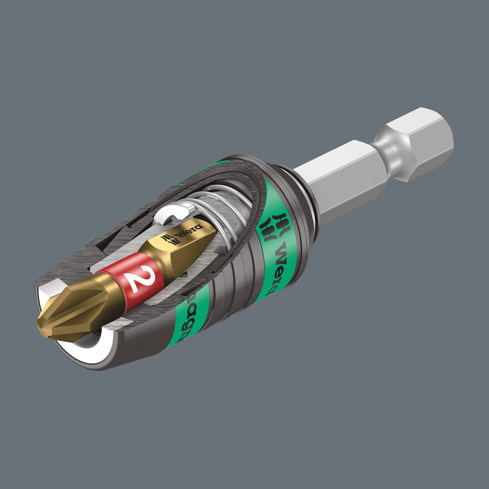 Wera Tools - 887/4 RR SB Rapidaptor Universal Bit Holder with ring magnet