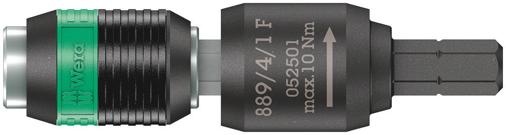 Wera Tools - 889/4/1 F Rapidaptor free-running bit holder for torque screwdrivers with pistol handle