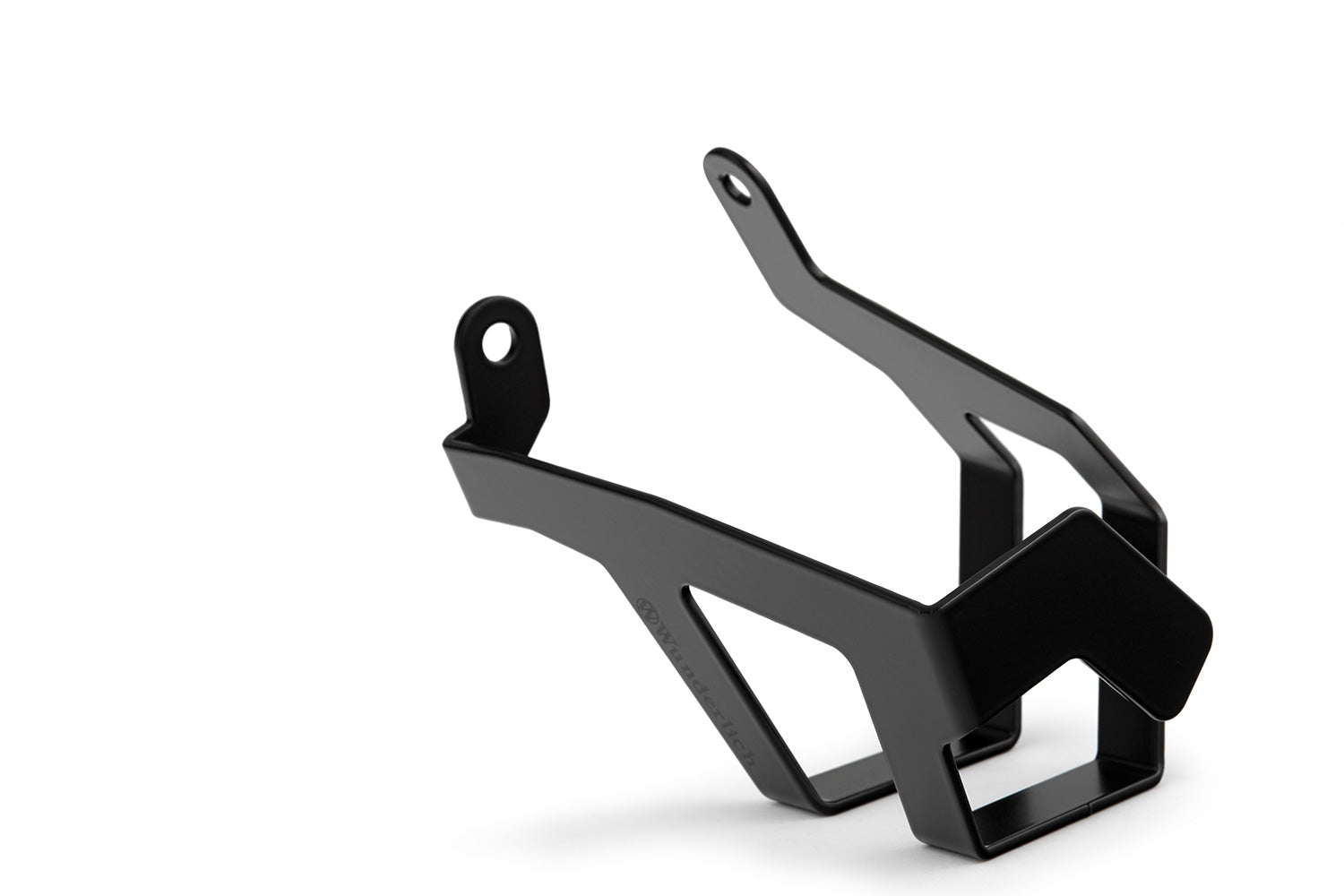 Discreetly integrated protective cover for the front brake fluid reservoir