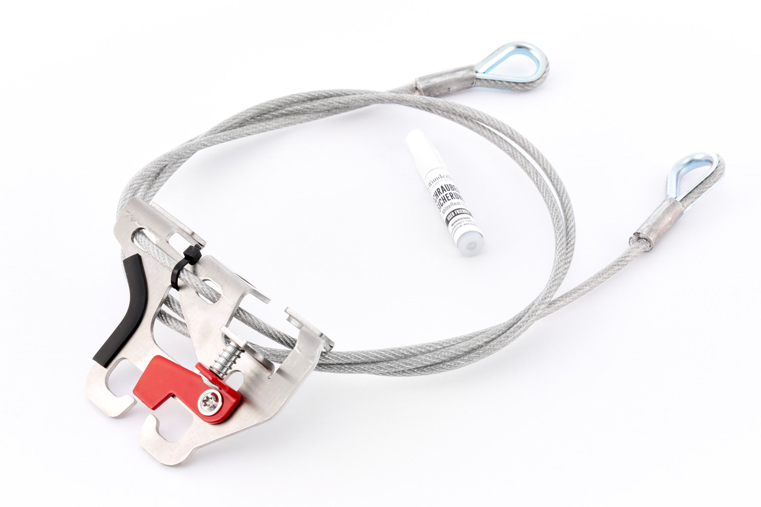 Wunderlich helmet anti-theft system „HelmLock“. The safest helmet protection.