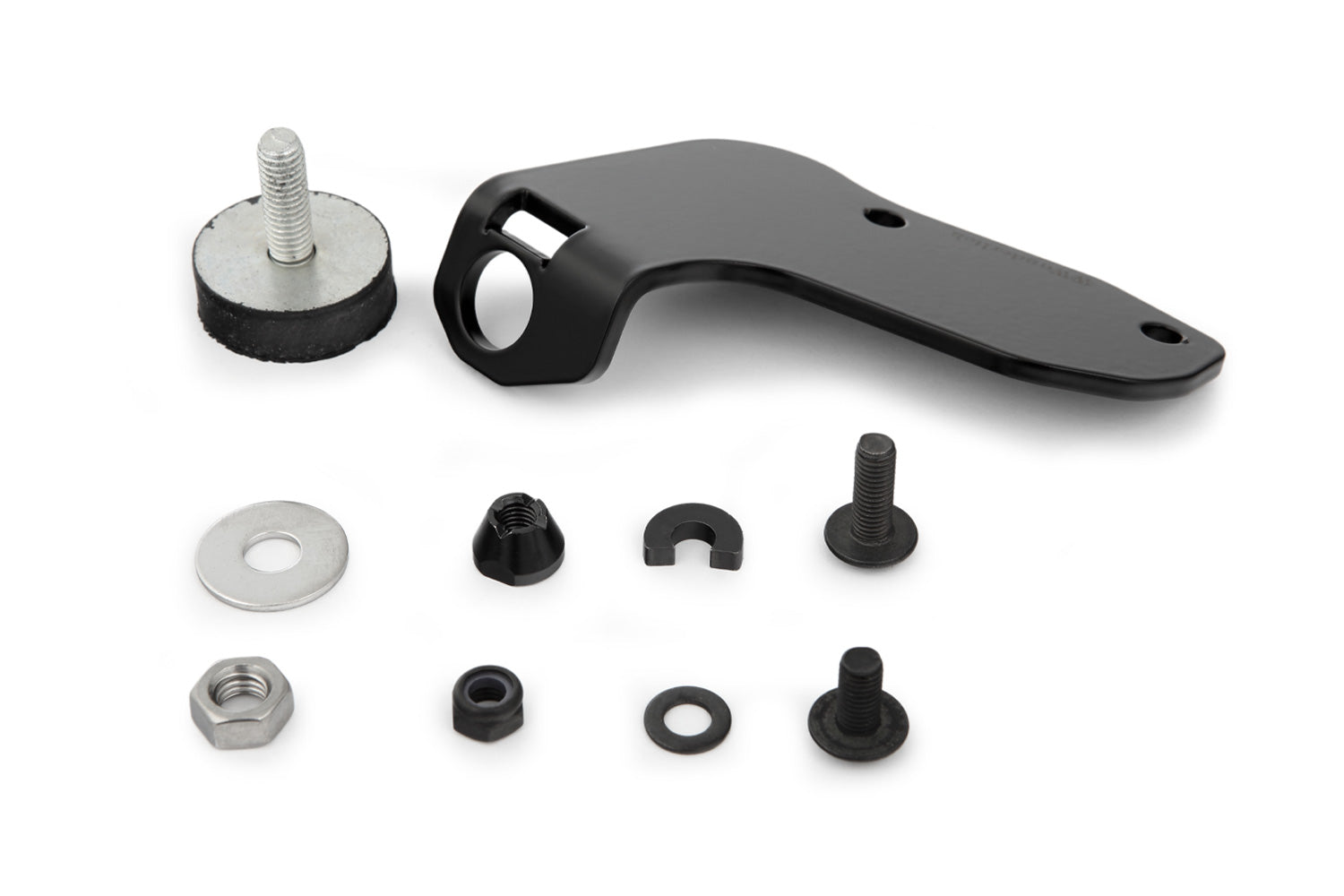 Enlarges the operating area of the side stand and makes it much easier and more ergonomic to fold out.