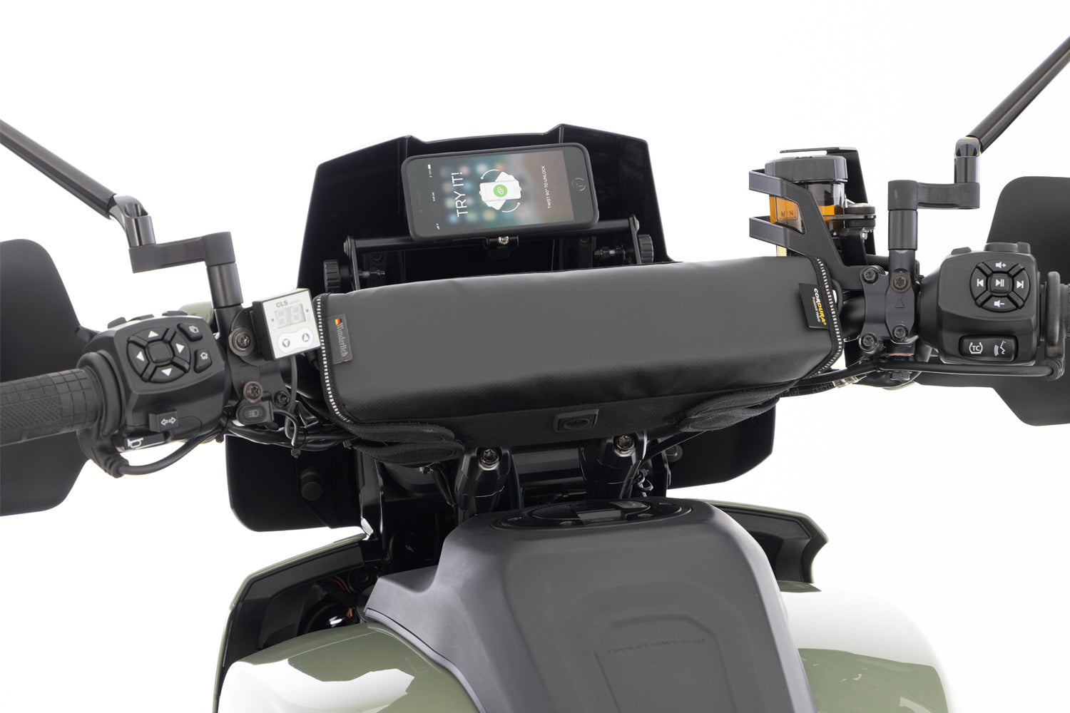 The glove compartment for the motorcycle – always accessible