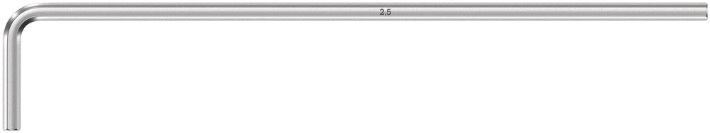 Wera Tools - 950 L-key, metric, chrome-plated