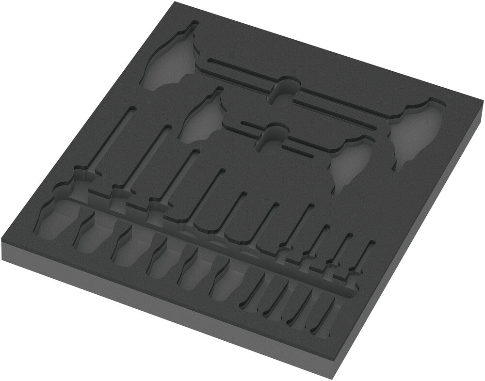 Wera Tools - 9812 Foam insert TORX® HF screwdriver set 1, empty