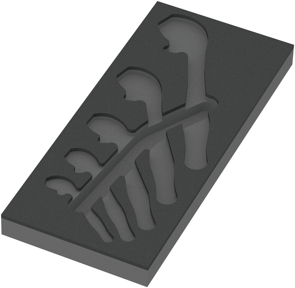 Wera Tools - 9832 Foam insert 6004 Joker Set 1, empty