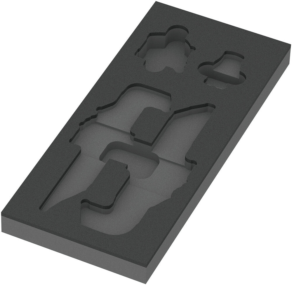 Wera Tools - 9840 Foam insert L-key set 1, empty