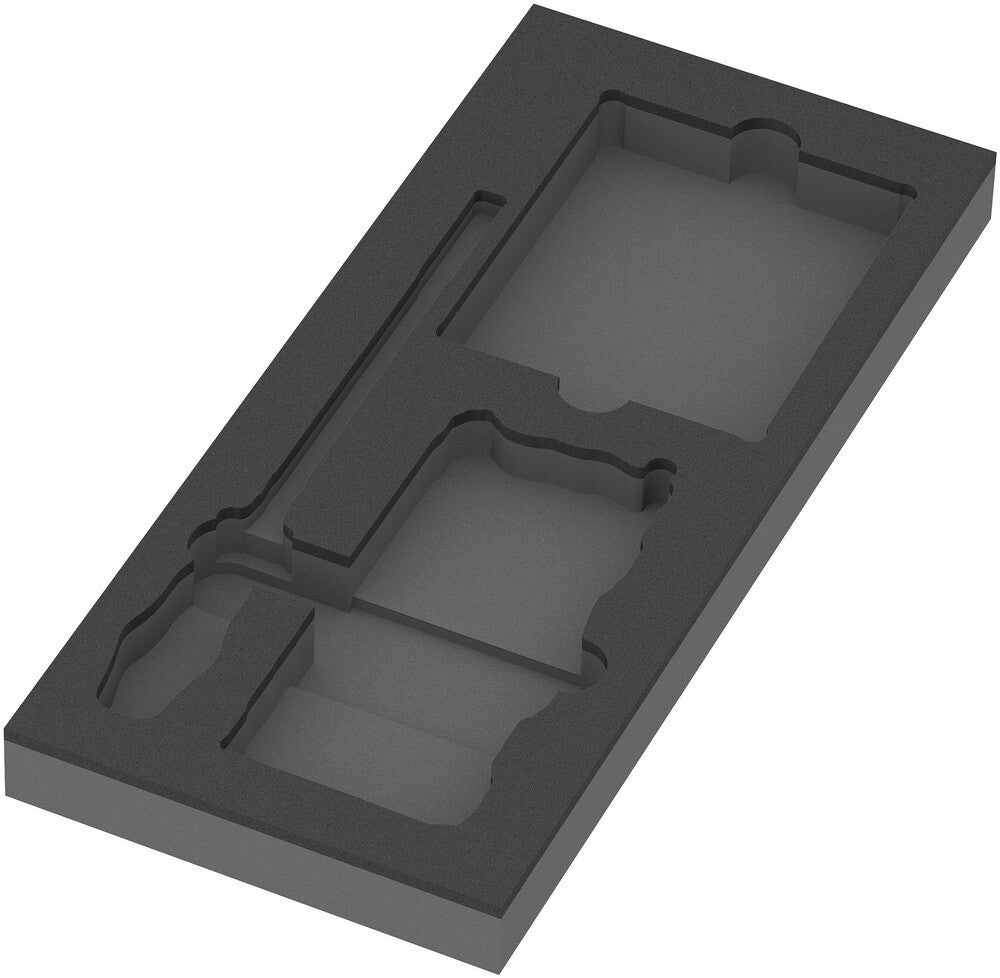 Wera Tools - 9850 Foam insert Kraftform Kompakt and Tool-Check PLUS set 1, empty
