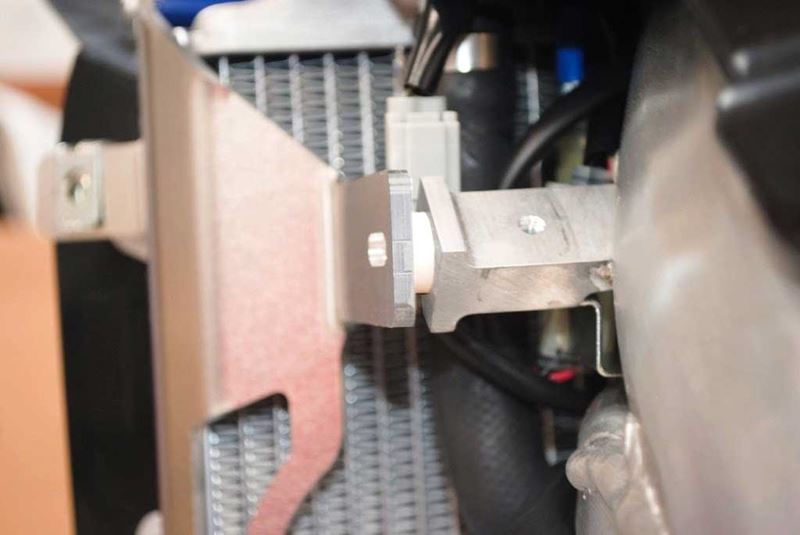 AXP Racing - Radiator Braces for Yamaha WR450F 2012-2013