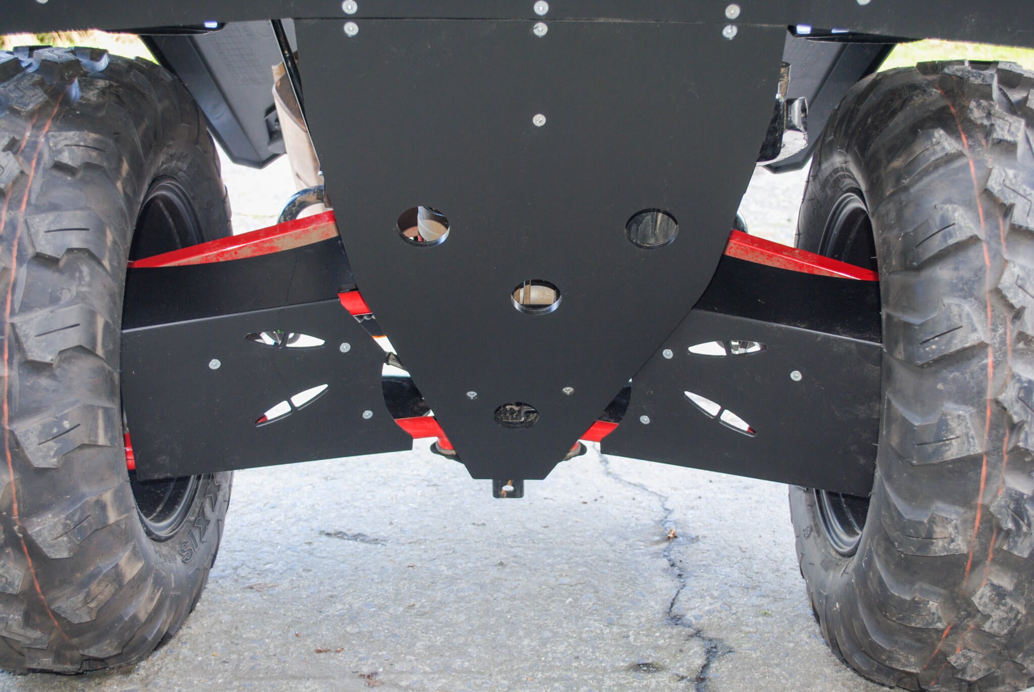 AXP Racing - Rear A-Arms Guard HDPE (6mm Thick) for Polaris SCRAMBLER 850 2013-2015