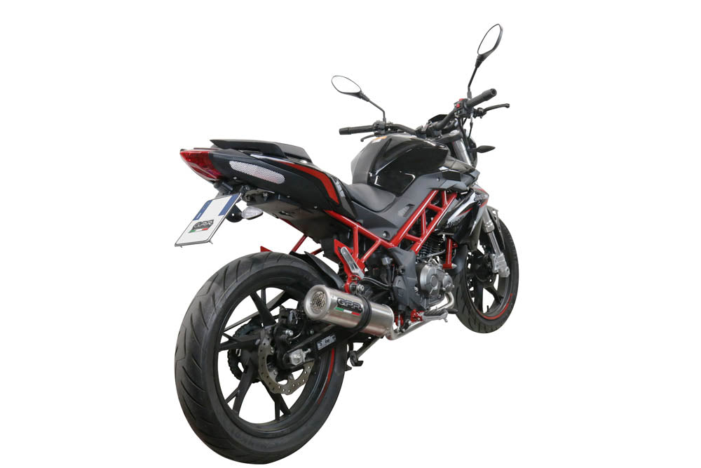 GPR-Exhaust---M3-Inox-Full-Line-for-BN-125-from-2021-to-2024-dB-Killer-Catalyst