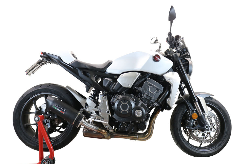 GPR-Exhaust---Furore-Evo4-Nero-Slip-on-for-CB-1000-R-from-2018-to-2020-dB-Killer-Link-Pipe