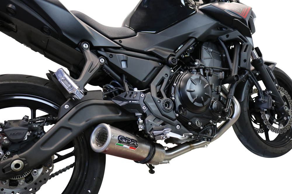 GPR-Exhaust---M3-Inox-Full-Line-for-Ninja-650-from-2017-to-2020-dB-Killer-Catalyst