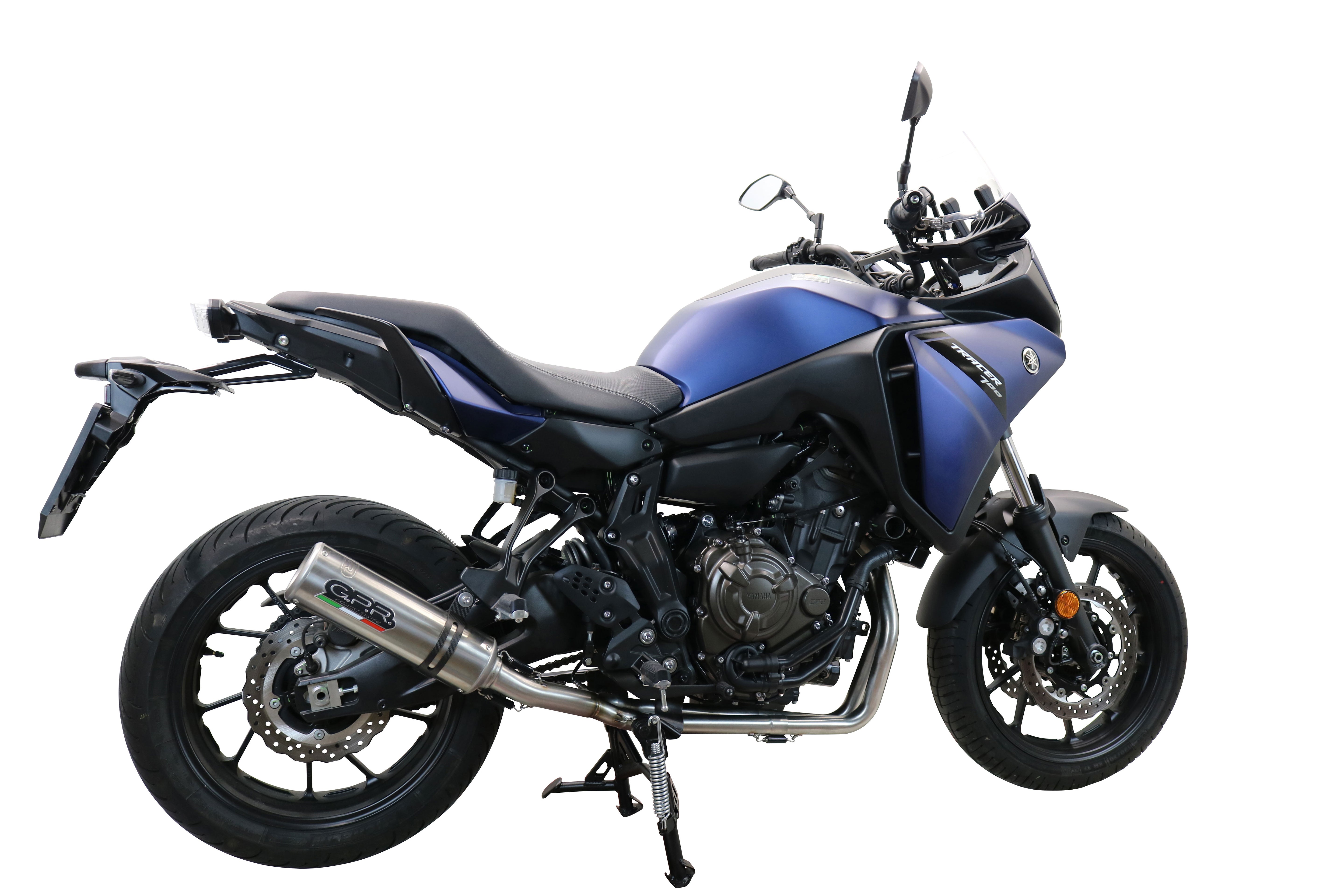 GPR-Exhaust---M3-Inox-RACING-Full-Line-for-Tracer-7-from-2021-to-2024-dB-Killer